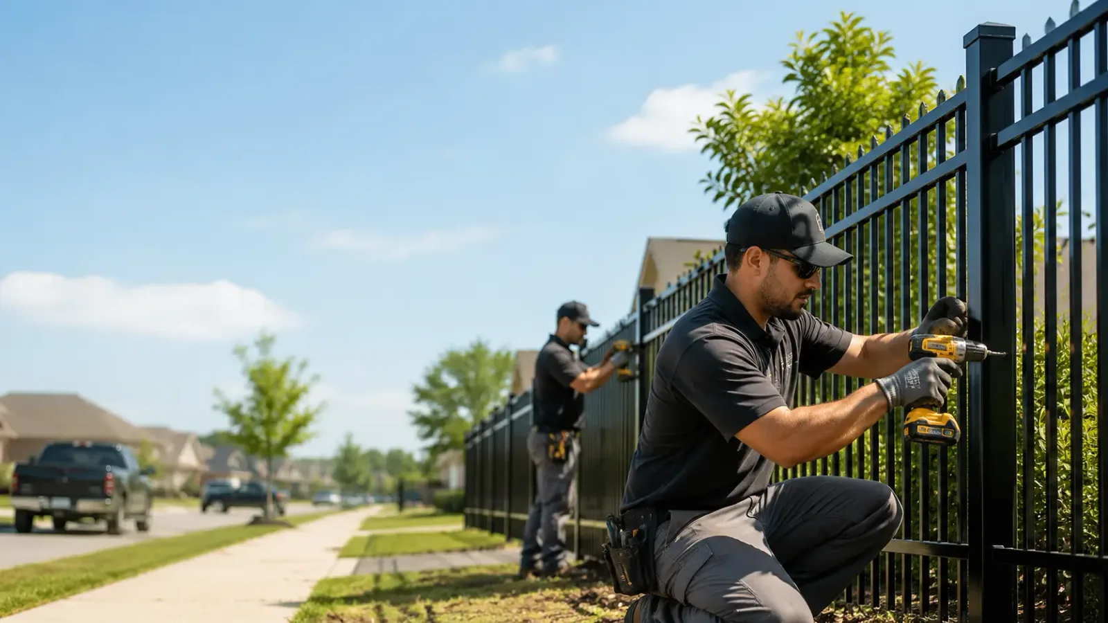 Metal Fence Installation in Upper Fairmount, MD